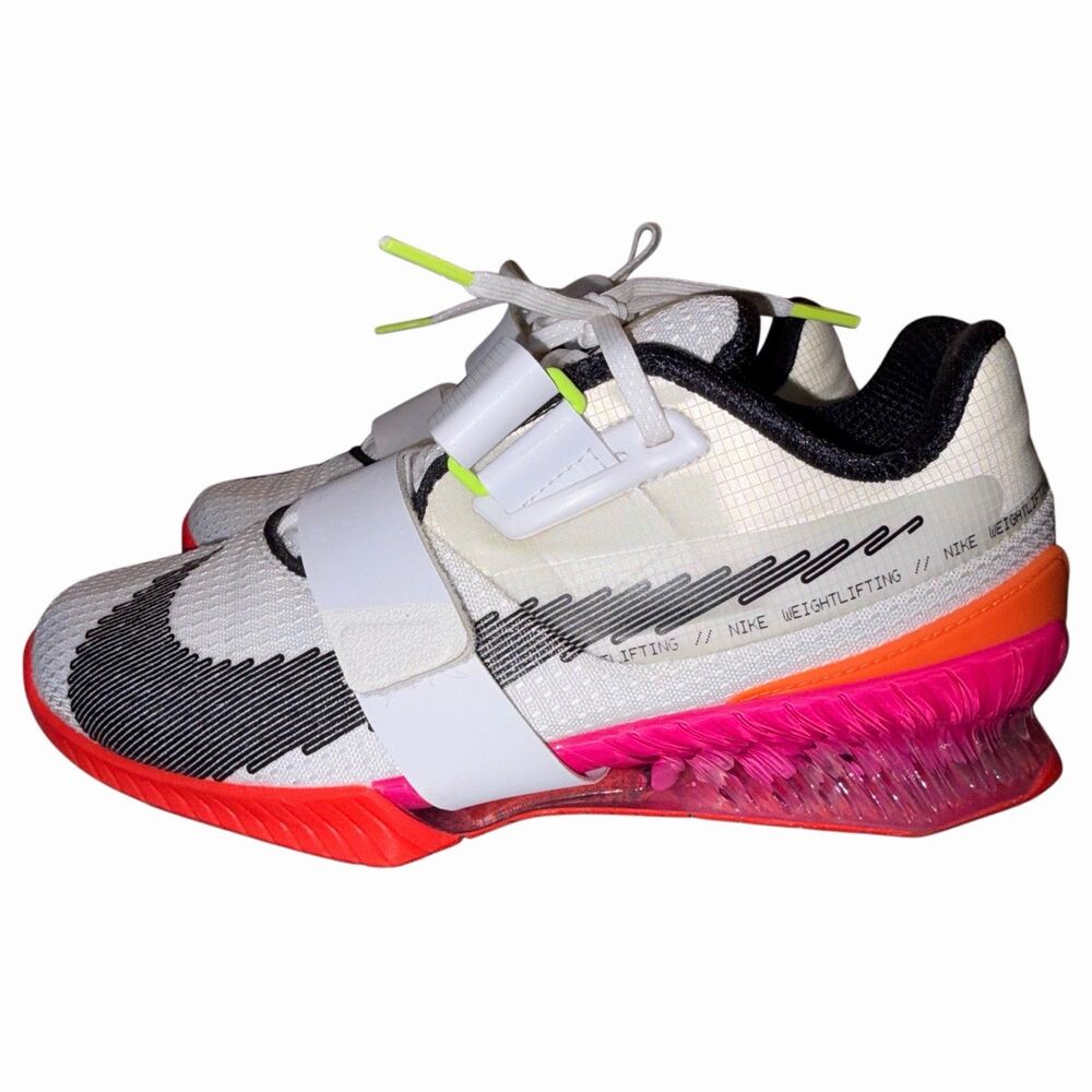Nike Romaleos 4 SE Rawdacious Weightlifting Shoes Bright Crimson Mens Size 7